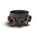 FloPlast Inspection Chamber Base with 160mm Inlets and Outlets - 450mm Diameter