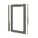Durapost Aluminium Gate Frame - 1188mm x 1770mm Olive Grey