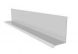 FloPlast Shiplap Cladding Drip Trim - 5mtr White