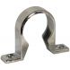 Chrome Style Waste Pipe Clip - 32mm - Pack of 3