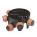 Inspection Chamber Base Adjustable Inlets - 450mm