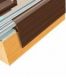 Rafter Bar Edge Trim - 4mtr Brown