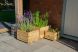 Kendal Square Wooden Planter - Set Of 3