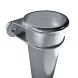 Cast Iron Round Eared Downpipe - Double Socketed - 150mm x 1829mm Primed