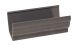 FloPlast Ogee Gutter - 110mm x 80mm x 4mtr Anthracite Grey