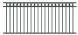 Steel Fortitude Fixed Railing Panel Circles - 2370mm x 1016mm