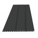Hollow Soffit Board - 300mm x 10mm x 5mtr Dark Grey Smooth
