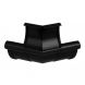 Galeco Industrial Gutter External Angle - 135 Degree x 150mm Black