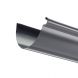 Steel Gutter - 120mm x 3mtr Graphite Grey