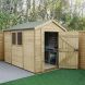 Forest Garden Tongue & Groove Apex Shed - 10' x 6'
