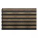 Sulcado Slat Wall Panel - 300mm x 2600mm x 12mm Waterproof Slat Panel French Oak