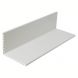 PVC Hollow Angle - 100mm x 80mm x 5mtr White