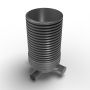 Inspection Chamber Set - 600mm Diameter x 1510mm Depth with 150mm Channel & 150mm Inlets