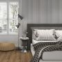 Bathroom Wall Panel - 1000mm x 2400mm x 10mm Matt Stripes Dark Grey