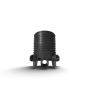 FloPlast Inspection Chamber Set with Polypropylene Cover - 450mm Diameter For 110mm Drainage