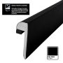 PVC Check Kerb Trim - 2.5mtr