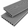 Classic Timbosite Decking Board Light Grey - 148mm x 3660mm