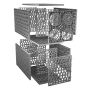 Rainsmart 24 Tonne Soakaway Crate Set Assembled with Silt Trap & Lid - 1 Cubic Metre Kit