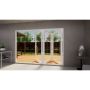 Aluminium Bifold Door Part Q Compliant - 3000mm White - 3 Left