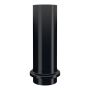 Lindab Aluminium Drain Shoe - 100mm Black