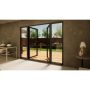 Aluminium French Door - 1500mm Anthracite Grey Open Out - 2x 600mm Sidescreens
