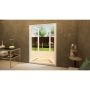 Aluminium French Door - 1500mm White - Open Out