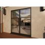 Aluminium Heritage French Door - 1800mm Anthracite Grey