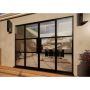 Aluminium Heritage French Door - 2700mm Black