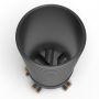 Inspection Chamber Set - 450mm Diameter x 1480mm Depth with 110mm Channel & 110mm Inlets