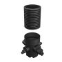 Catchpit Chamber Set - 600mm Diameter x 1075mm Height For 160mm/225mm & 300mm Pipe with 110mm/160mm & 225mm Inlets