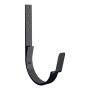 Lindab Aluminium Gutter 180mm Flex-Fit Rafter Bracket - 125mm Black