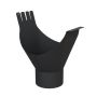 Lindab Aluminium Gutter Outlet 87mm - 150mm Anthracite Grey