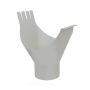 Lindab Aluminium Gutter Outlet 87mm - 150mm White