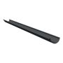Lindab Half Round Aluminium Gutter - 125mm x 3mtr Anthracite Grey