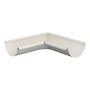 Lindab Aluminium Gutter Internal Angle 90 - 150mm White