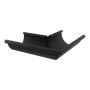 Lindab Aluminium Gutter External Angle 135 - 125mm Black