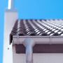 Lindab Steel Downpipe Bend with Socket 45 - 100mm Silver Metallic