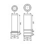 Lindab Magestic Steel Drain Shoe - 120mm Galvanised