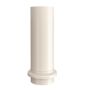 Lindab Steel Drain Shoe - 120mm Antique White