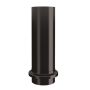 Lindab Steel Drain Shoe - 87mm Black