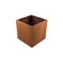 Corten Steel Cube Planter - 500mm x 500mm x 500mm