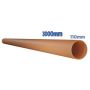 110mm x 3mtr (11.83) - SN8 Underground Drainage Pipe Plain Ended - Pack of 2