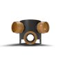 FloPlast Inspection Chamber Base 3 Adjustable Inlets - 45 Degree x 300mm Diameter