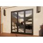 Heritage Aluminium Bifold Door - 2100mm Grey - 3 Right