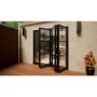 Heritage Aluminium Bifold Door - 2100mm Grey - 3 Right