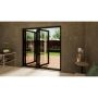 Heritage Aluminium Bifold Door Part Q Compliant - 2100mm Grey - 3 Right