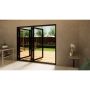 Heritage Aluminium Bifold Door - 2400mm Black - 3 Right