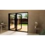 Heritage Aluminium Bifold Door Part Q Compliant - 2400mm Grey - 3 Right