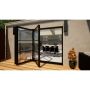 Heritage Aluminium Bifold Door Part Q Compliant - 3000mm Black - 3 Left
