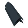 Anthracite Grey Smooth Soffit External Corner Trim - 5mtr